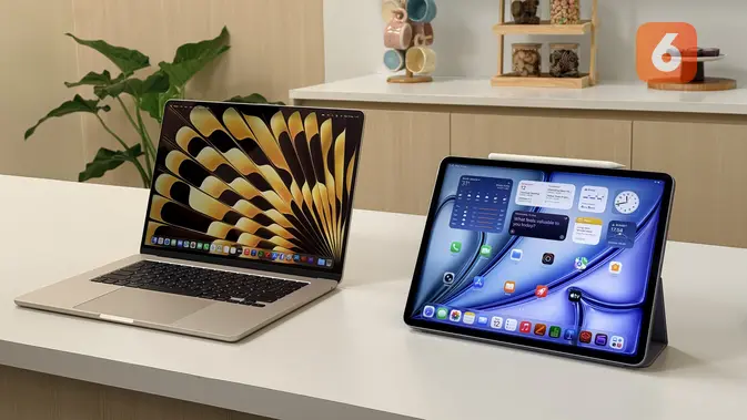 MacBook Pro dan iPad Pro. Liputan6.com/Iskandar