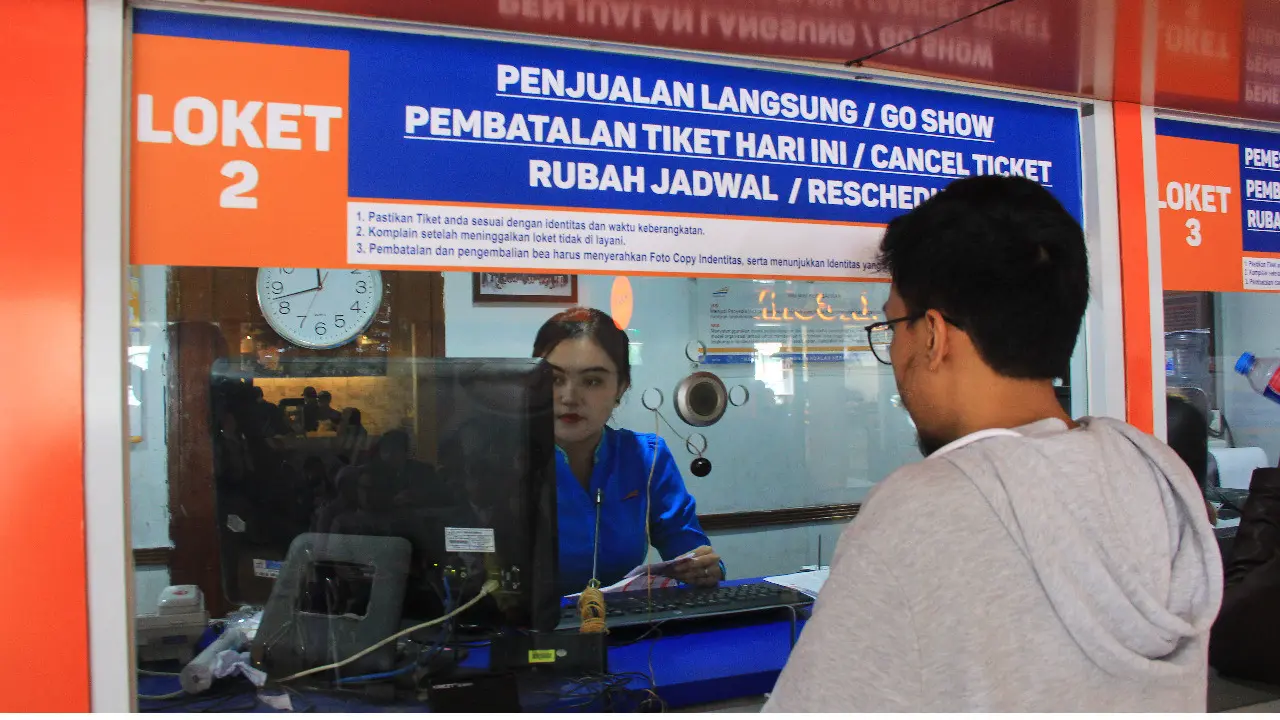 Untuk KA Tambahan Lebaran yang berangkat dari Daop 2 ada 4 kereta. (Humas Daop 2 Bandung)