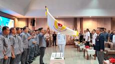 Ketua Umum Komite  Olahraga Nasional Indonesia (KONI) Pusat, Letjen TNI (Purn) Marciano Norman secara resmi mengukuhkan dan melantik kepengurusan KONI Provinsi Kepulauan Bangka Belitung masa bakti 2026-2030 di bawah kepemimpinan Ricky Kurniawan pada 13 Mei 2026 di Ruang Pasir Padi Kantor Gubernur. (Dok. KONI)