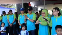 Direktorat Jenderal Sumber Daya Air (SDA) Kementerian Pekerjaan Umum dan Perumahan Rakyat (PUPR) melaksanakan acara Puncak Hari Air Dunia (HAD) XXVII, di Situ Lido Bogor Jawa Barat.