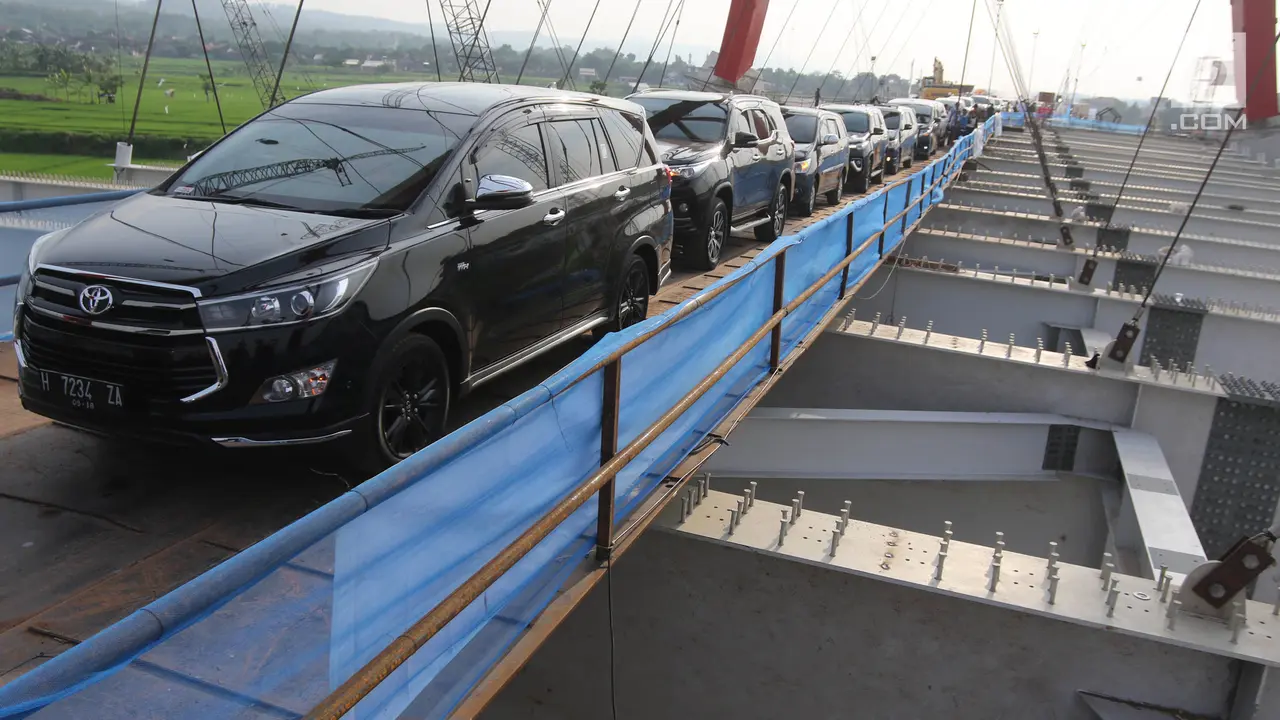 Jembatan Kali Kuto Bisa Dilintasi Pemudik