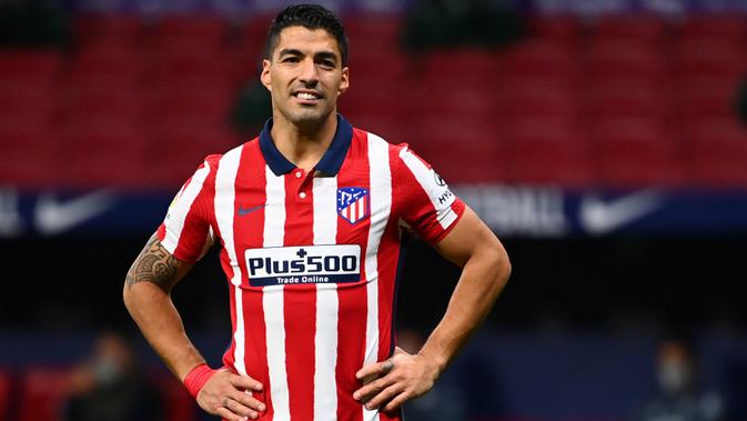 Luis Suarez suburu dengan Atletico Madrid (AFP/Gabriel Bouys)