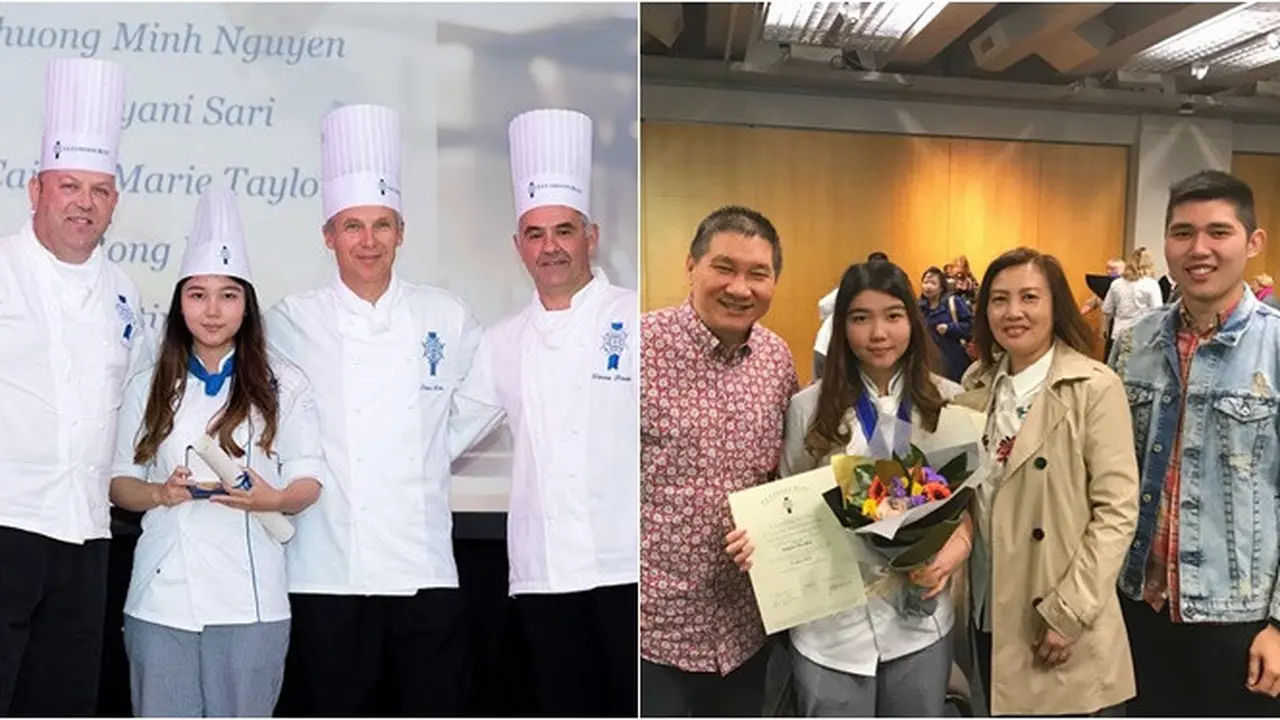 6 Potret Belinda Juara MCI 11 saat Sekolah di Le Cordon Bleu, Lulus Tahun 2019