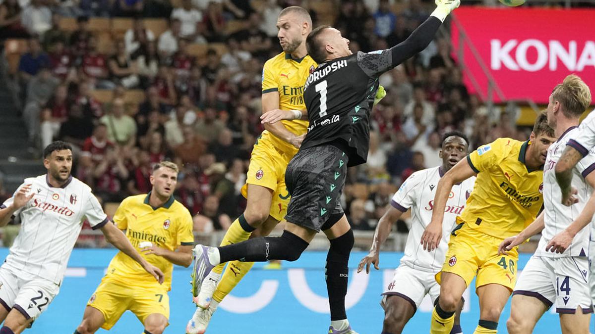 Hasil AC Milan vs Bologna: Luka Modric Bikin Gol Kemenangan Rossoneri dan Allegri Kena Kartu Merah