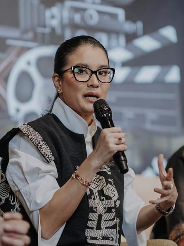 Ketua Umum PARFI 56, Marcela Zalianty memeriahkan Hari Film Nasional 2024