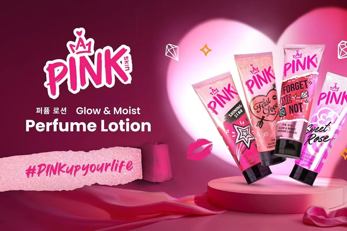 Ekspresikan Self Love dengan PINK Skin, Kombinasi Sempurna Perfume Lotion ala Korea untuk Pancarkan Authentic Glowing Skin