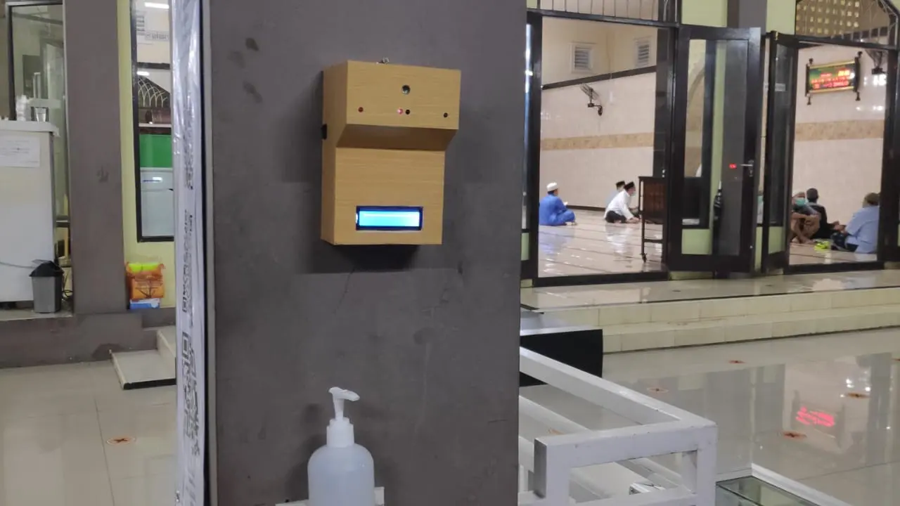 Unit iThermowall di Masjid Al Marjan Cipayung Depok