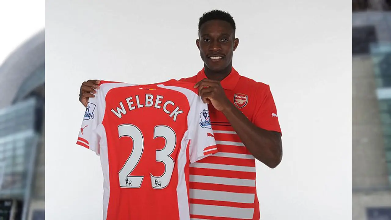 Pemain Arsenal Danny Welbeck