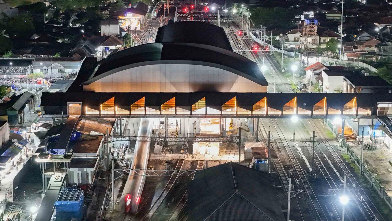 FOTO: Uji Coba Stasiun Rangkasbitung Ultimate Dimulai, Fasilitas Baru Siap Sambut Penumpang