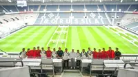 Timnas Indonesia U-17 di kandang Borussia Monchengladbach, Borussia-Park.&nbsp;(Bola.com/Dok.PSSI).