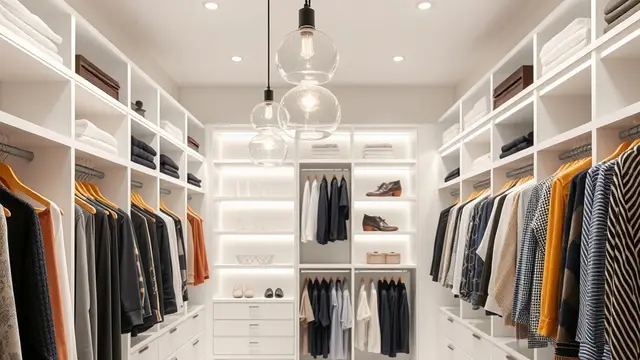 Lampu Walk In Closet