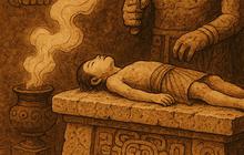 Arkeolog Temukan Kerangka Bocah di Altar Maya dari 300 SM, Dikubur dalam Keadaan Duduk