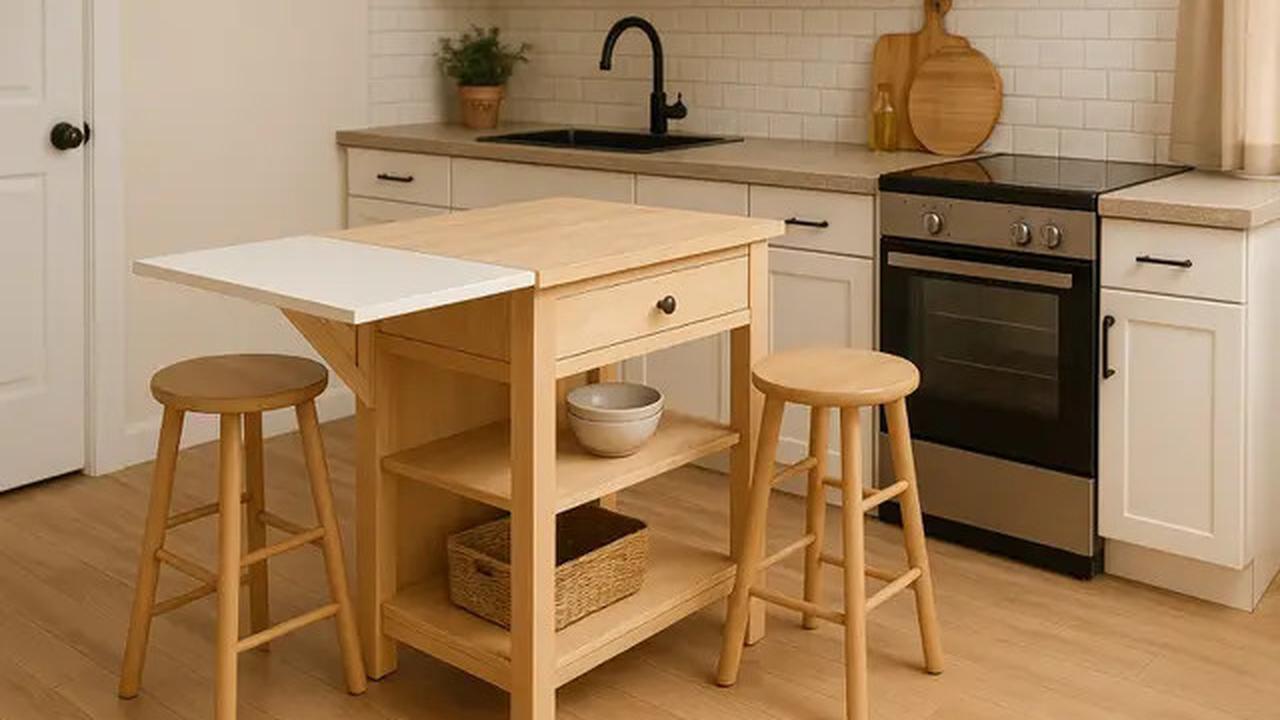 7 Model Kitchen Island di Dapur Kecil 2025, Solusi Fungsional &amp; Estetik