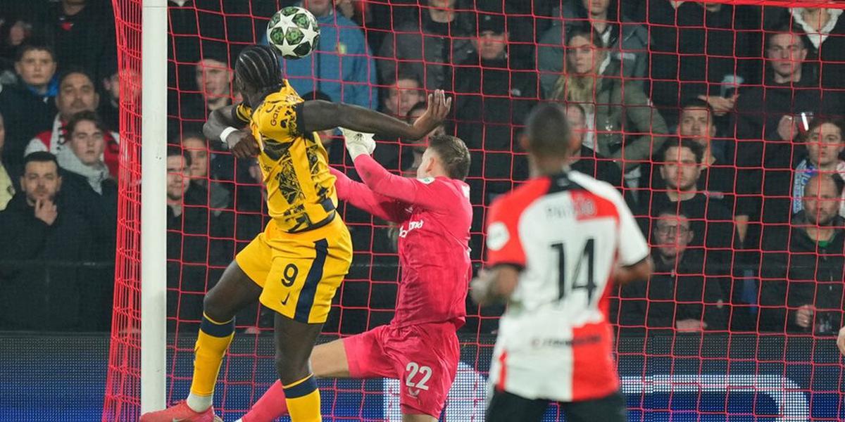 Hasil Feyenoord vs Inter Milan: Skor 0-2