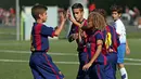 Bakat bocah berambut kribo itu pertama kali terendus oleh akademi Villarreal hingga akhirnya bergabung dengan La Masia. (Topdrawersoccer.com)