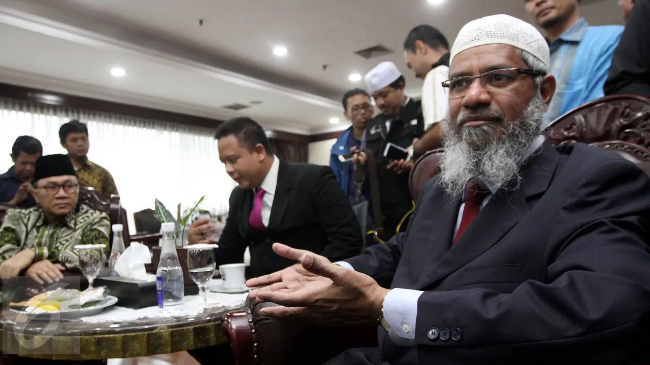 Zakir Naik Bertemu dengan Ketua MPR