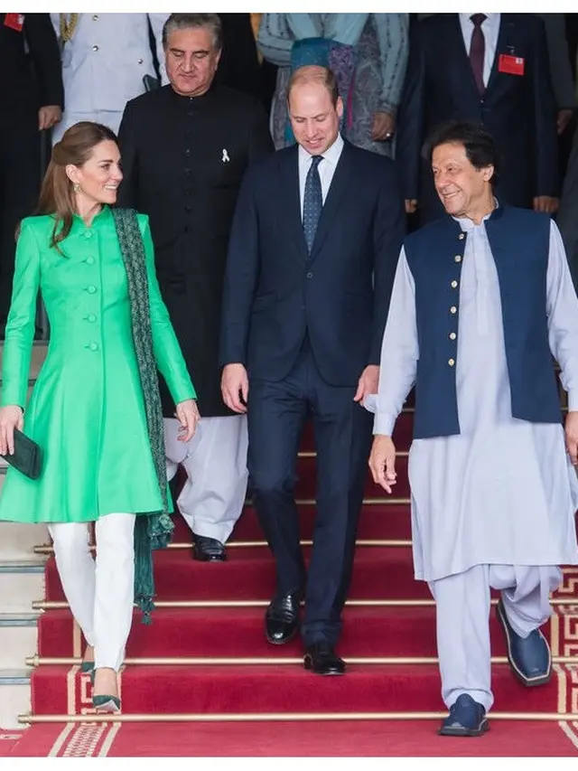 Momen Kate Middleton Saat di Pakistan, Pakai Baju Tradisional Hingga Naik Bajaj