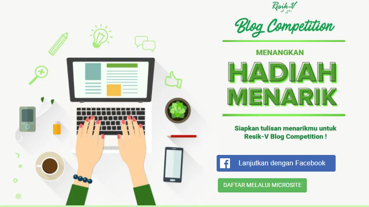 Senang Menulis? Yuk Ikuti Blog Competition dari Resik-V