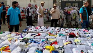 Koper jemaah haji saat ditata di Bandara Jeddah, Arab Saudi, Senin 11 Mei 2026. (Dok. Media Center Haji 2026)