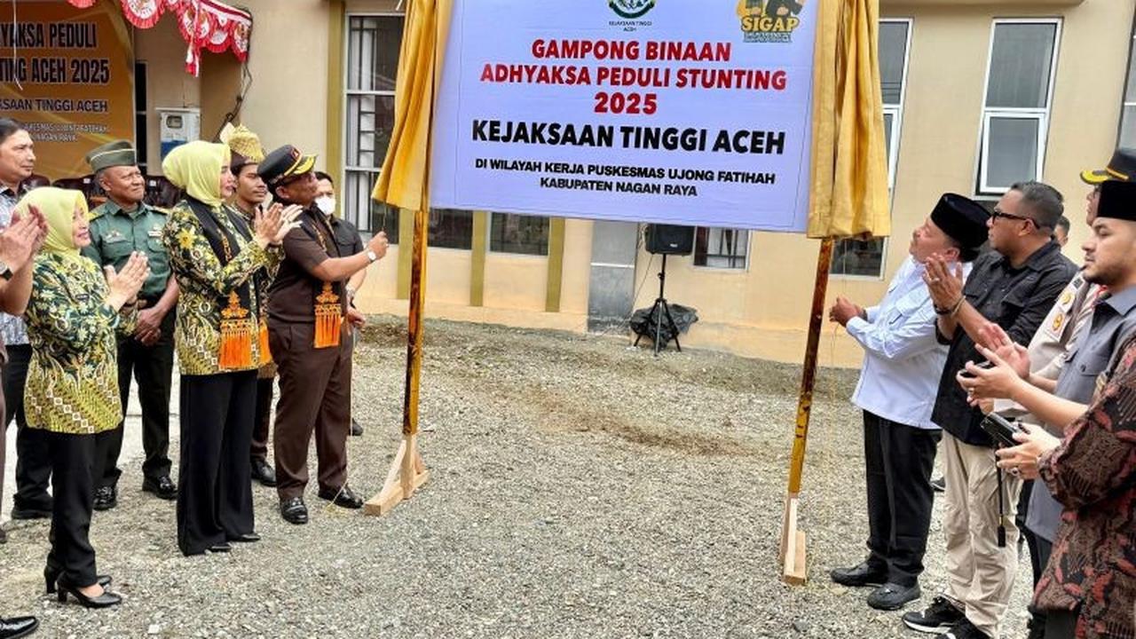 Kajati Aceh: Jangan Ragu Salurkan Dana Desa untuk Stunting, Manfaatkan Bidang Datun!