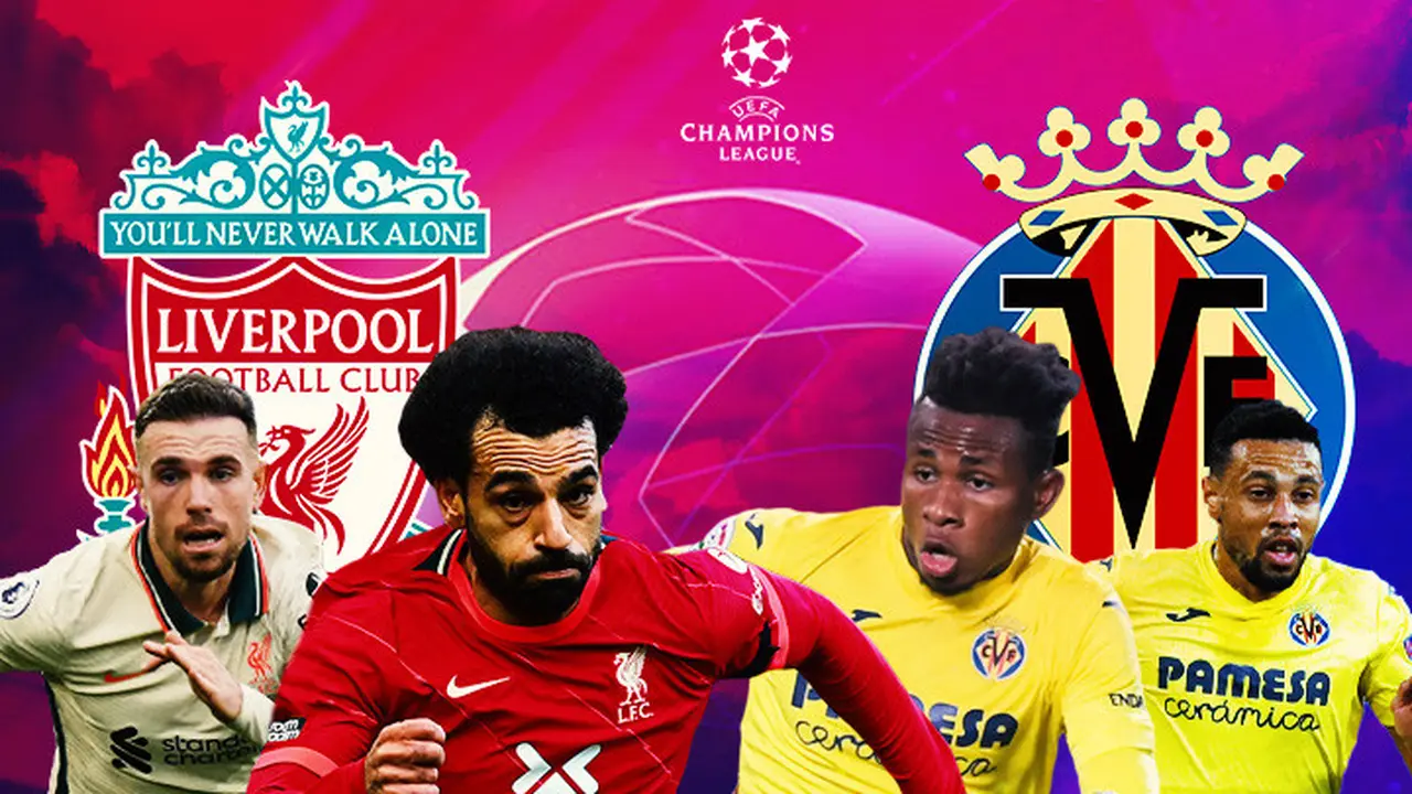 Liga Champions - Ilustrasi Duel Liverpool Vs Villarreal