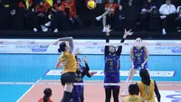 Hasil Proliga 2026: Popsivo Polwan Gulung Jakarta Electric PLN di Leg Pertama