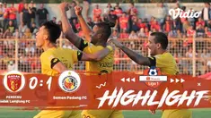 Laga lanjutan #shopeeliga1, #PerseruBadakLampung vs #SemenPadang pada hari Sabtu sore (05/10/2019) berakhir  dengan skor 0-1.