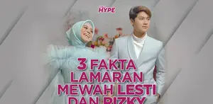 3 Fakta Lamaran Mewah Lesti Kejora dan Rizky Billar