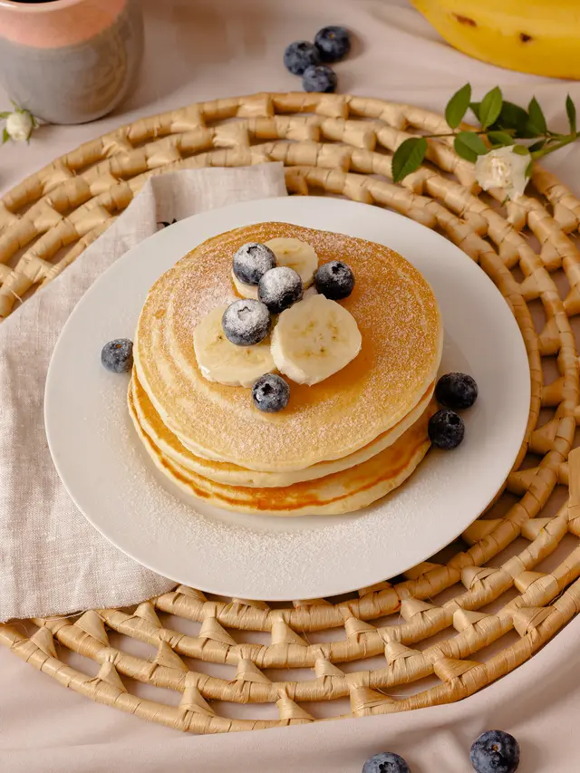 ilustrasi resep olahan pancake pisang/unsplash