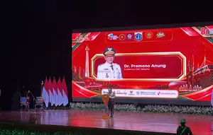 Kelakar Pramono Minta Satpol PP Belajar Menahan Emosi