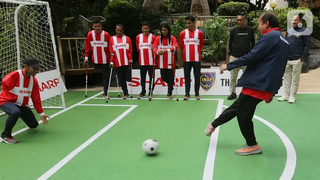 Dukung Garuda INAF, Sharp Indonesia Berkolaborasi Galang Dana untuk Pembiayaan Pelatihan