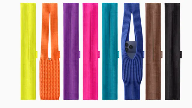 Desain dan Konsep iPhone Pocket berbagai warna. [Dok.Apple]