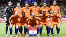4. Belanda (1982, 1986, 2002, 2018) - Belanda yang sering merasakan runner up Piala Dunia juga tak jarang merasakan kegagalan lolos ke Piala Dunia. (AFP/Jonathan Nackstrand)