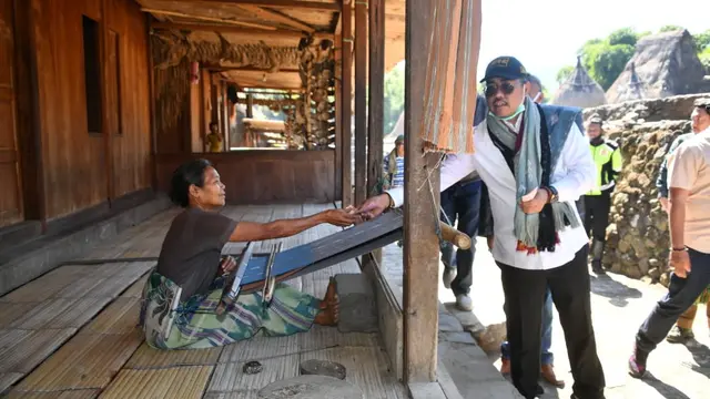 Gus Jazil Kunjungi Kampung Bena (Foto:MPR)