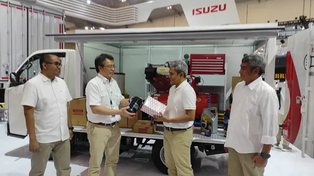 Cara Isuzu Jamin Ketersedian Sparepart (Arief A/Liputan6.com)