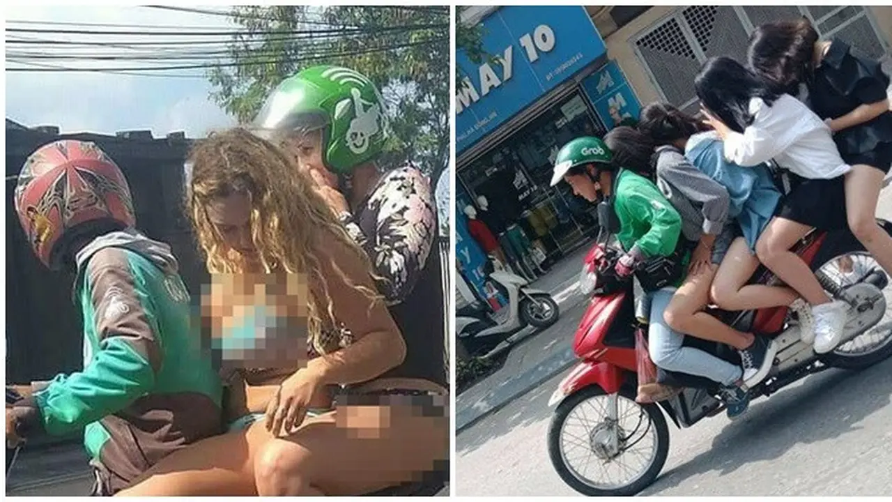 Momen Saat Driver Ojek Online Bawa Dua Cewek Cantik ini Bikin Iri