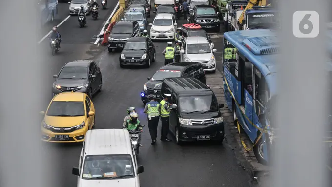 Pemberlakuan Sanksi Tilang Pelanggar Ganjil Genap