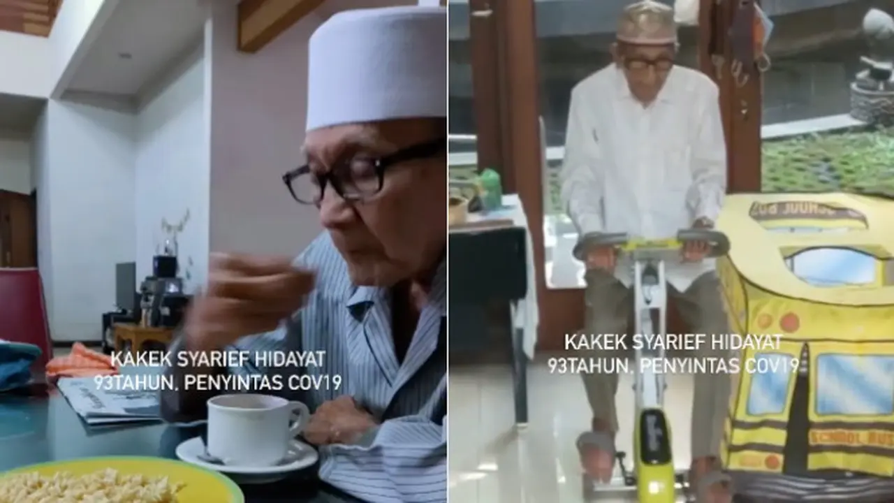 Viral Kakek 93 Tahun Sembuh Dari Covid-19, Perjuangannya Bikin Haru