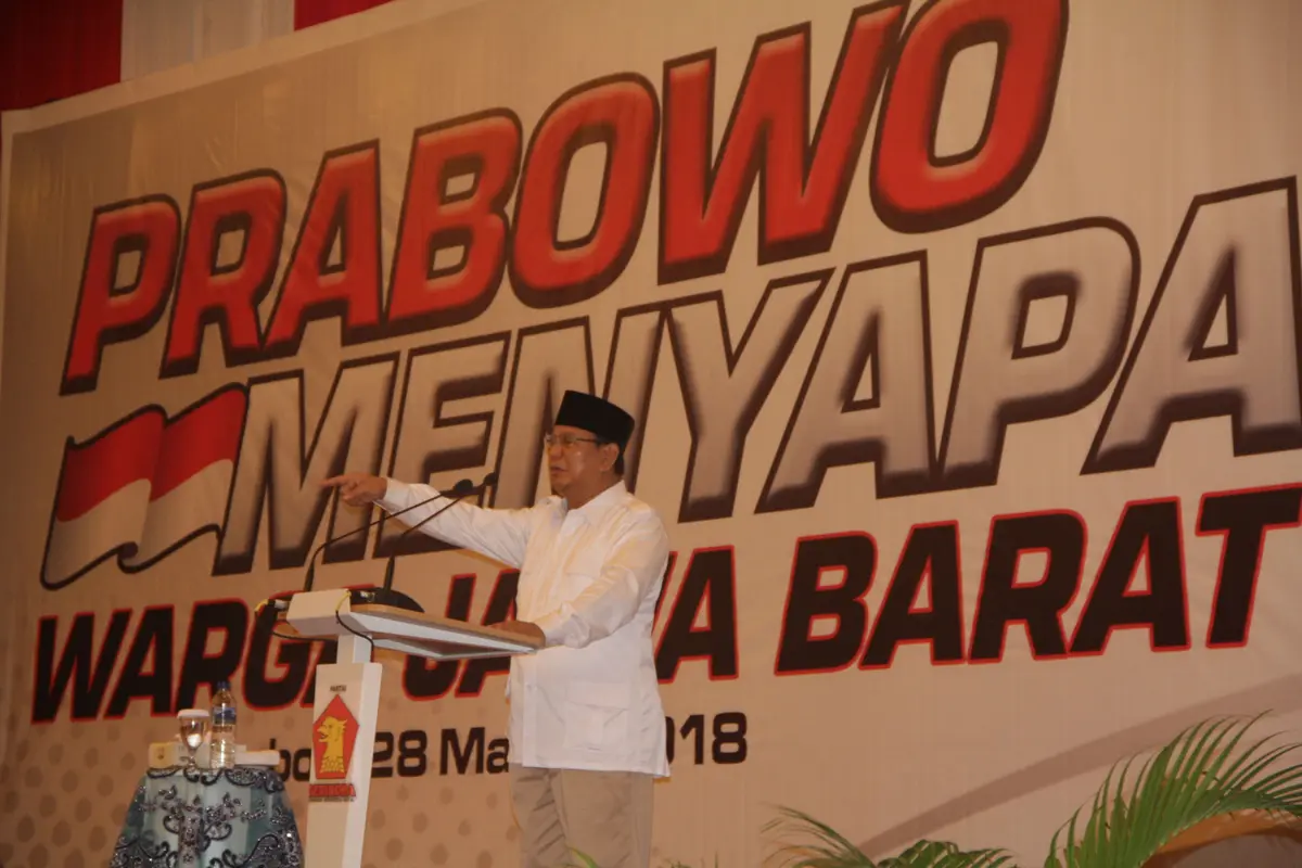 Diusung Jadi Capres 2019, Ini Jawaban Prabowo