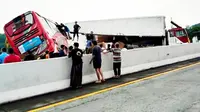 Sopir Truk Jadi Tersangka Kecelakaan Maut Bus Rombongan Pelajar di Tol Pandaan-Malang