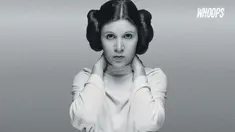 Carrie Fisher meninggal di usia 60 tahun akibat serangan jantung.