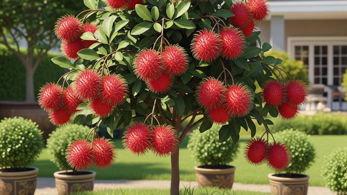 7 Jenis Pohon Rambutan Mini yang Cocok untuk Halaman Rumah, Manis dan Lebat