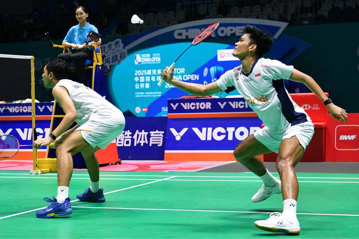 FOTO: Fajar/Fikri Persembahkan Satu-Satunya Gelar untuk Indonesia di China Open 2025