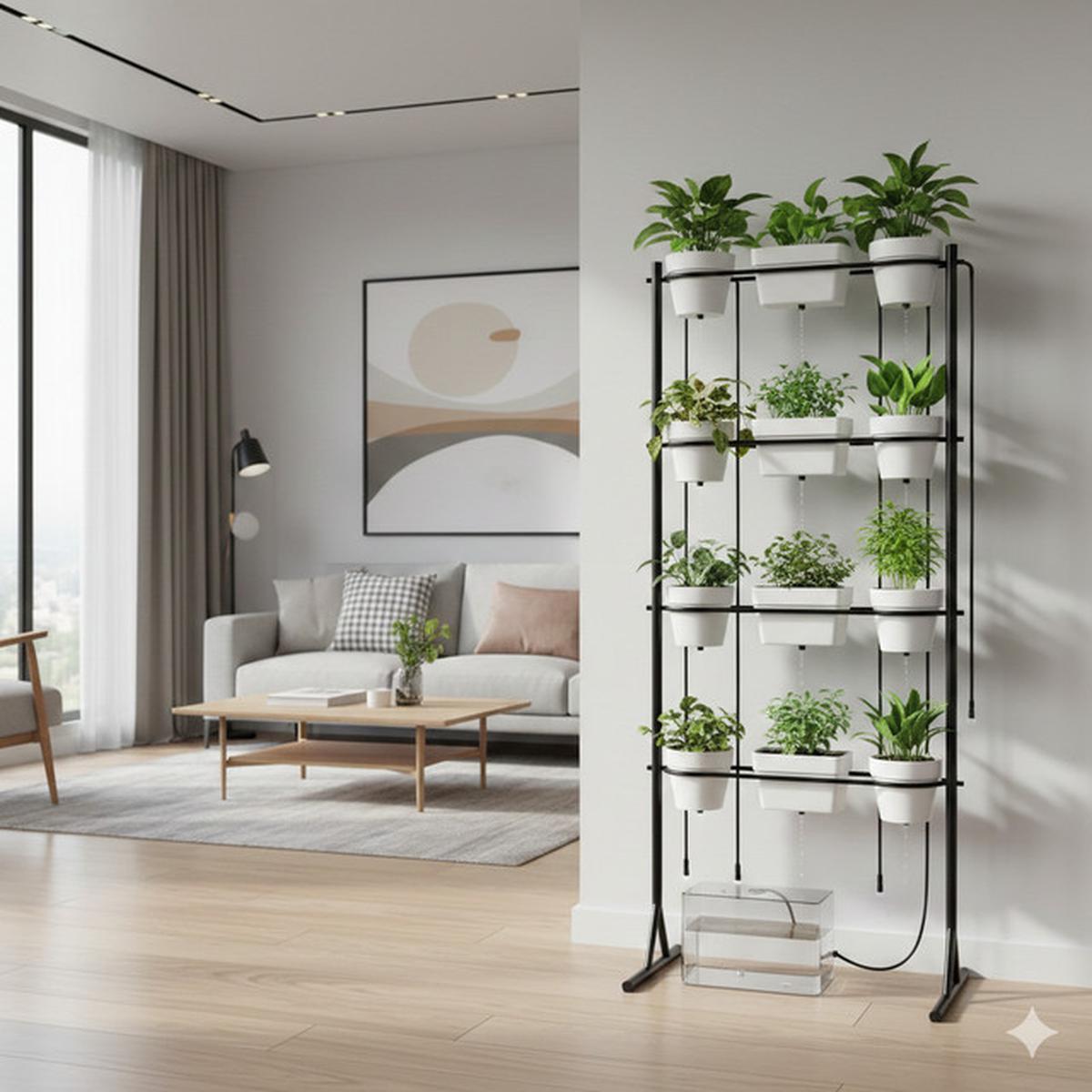 7 Ide Kebun Mini Indoor dengan Pengairan Otomatis, Cocok untuk Rumah Minimalis