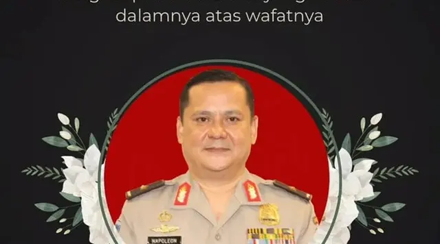 Mantan Kadivhubinter Polri Napoleon Bonaparte Meninggal Dunia