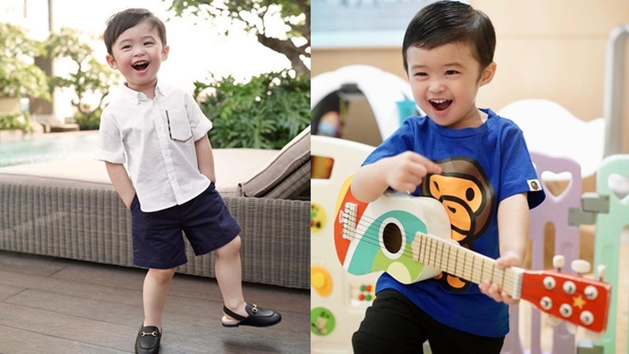 Disebut Mirip Sang Ayah, Ini 6 Potret Menggemaskan Raphael Moeis