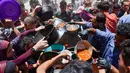 Mekanisme distribusi bantuan oleh Yayasan Kemanusiaan Gaza (GHF) yang didukung oleh Amerika Serikat (AS) dan Israel saat ini menyebabkan kekacauan dan keputusasaan di antara warga Palestina. (Omar AL-QATTAA/AFP)