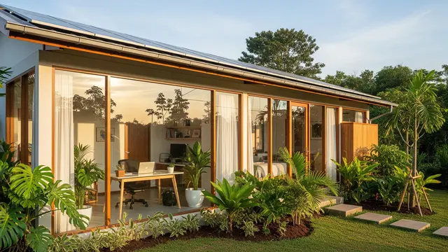 Tipe Rumah Hemat Listrik untuk Gen Z Pekerja Remote/Foto:AI Generated