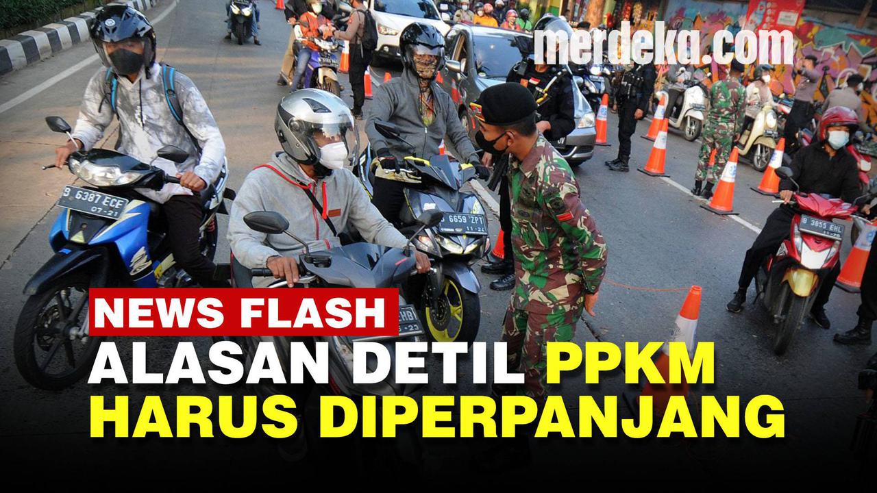 VIDEO: Penyebab PPKM Diperpanjang, Level 2-4 di Jawa dan Bali hingga 16 Agustus 2021