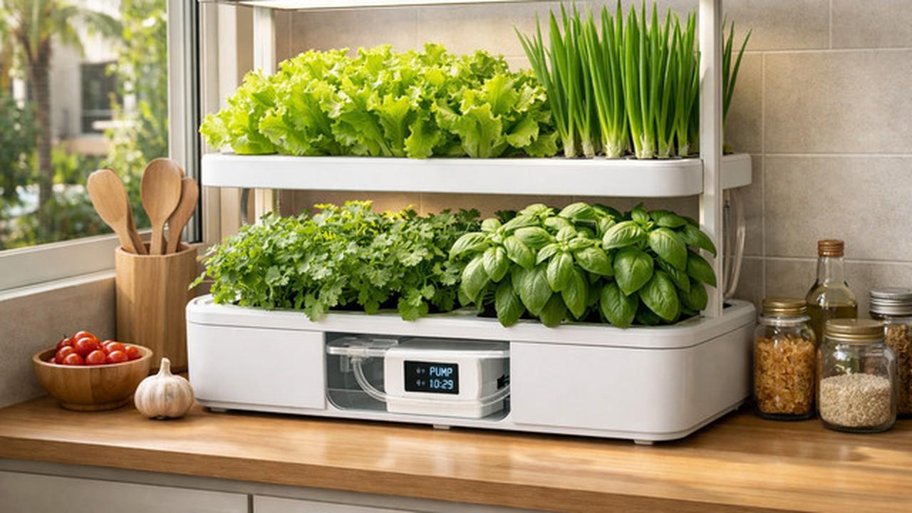 7 Konsep Kebun Mini Indoor dengan Sistem Penyiraman Otomatis, Ideal untuk Hunian Minimalis